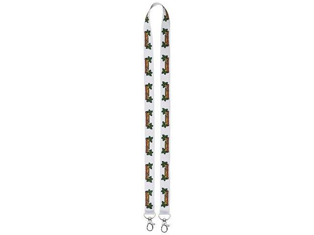 Ланъярд под сублимацию с 2-мя карабинами Ланъярд под сублимацию с 2-мя карабинами