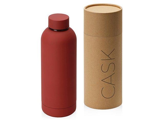 Вакуумная термобутылка с медной изоляцией «Cask», soft-touch, тубус, 500 мл Вакуумная термобутылка с медной изоляцией «Cask», soft-touch, тубус, 500 мл