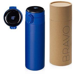 Вакуумная термокружка с индикатором и медной изоляцией «Bravo», тубус, 400 мл