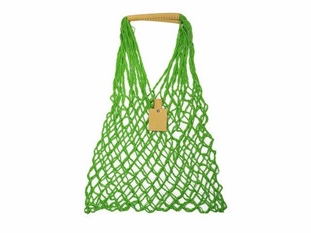 Авоська «Dream» из натурального хлопка с кожаными ручками, 25 л Авоська «Dream» из натурального хлопка с кожаными ручками, 25 л