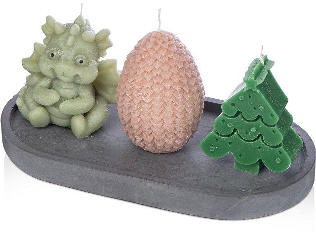 Набор свечей на подставке «Год дракона» Набор свечей на подставке «Год дракона»