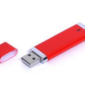 USB 3.0- флешка промо на 128 Гб прямоугольной классической формы