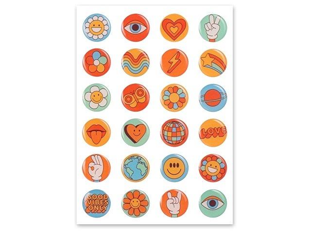 Сет объемных стикеров из эпоксидной смолы Сет объемных стикеров из эпоксидной смолы