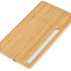 Беспроводное зарядное устройство-органайзер из бамбука «Timber» Беспроводное зарядное устройство-органайзер из бамбука «Timber»