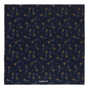 Шелковый платок Victoire Navy