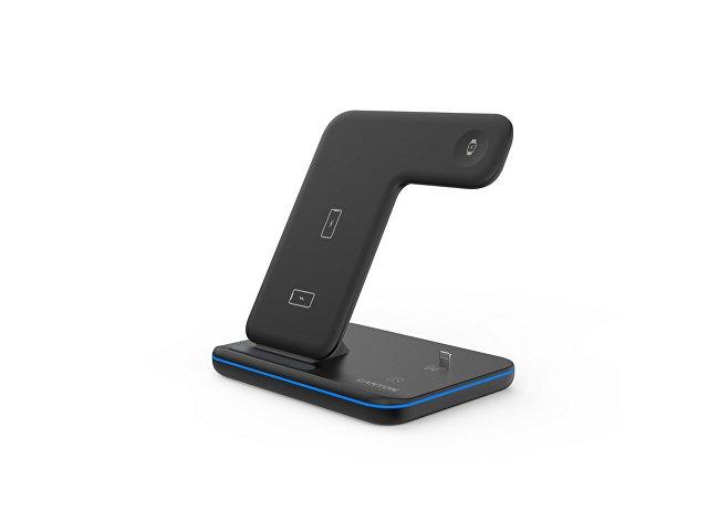 Беспроводное зарядное устройство для гаджетов “3-в-1” с технологией QI «WS-302» Беспроводное зарядное устройство для гаджетов “3-в-1” с технологией QI «WS-302»