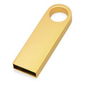 USB 2.0- флешка на 64 Гб с мини чипом, компактный дизайн с круглым отверстием