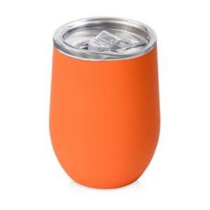 Вакуумная термокружка «Sense Gum», непротекаемая крышка, soft-touch