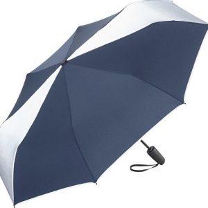 Зонт складной «ColorReflex» со светоотражающими клиньями, полуавтомат