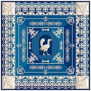 Платок «Птица дивная»