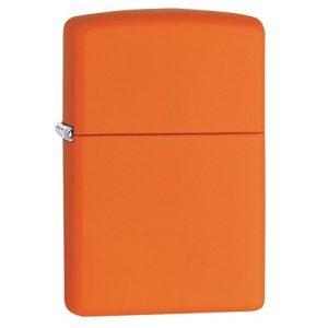 Зажигалка ZIPPO Classic с покрытием Orange Matte