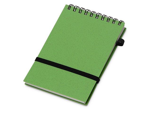 Блокнот «Toledo S» с обложкой из пшеницы и пластика Блокнот «Toledo S» с обложкой из пшеницы и пластика