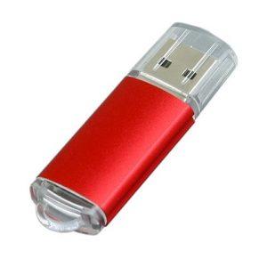 USB 2.0- флешка на 32 Гб с прозрачным колпачком