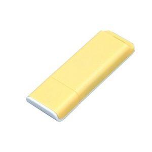 USB 2.0- флешка на 32 Гб с оригинальным двухцветным корпусом