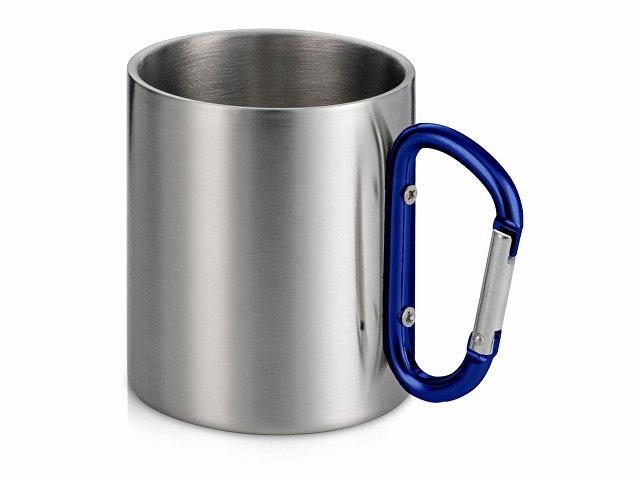 Кружка из стали с ручкой-карабином «Elbrus» Кружка из стали с ручкой-карабином «Elbrus»