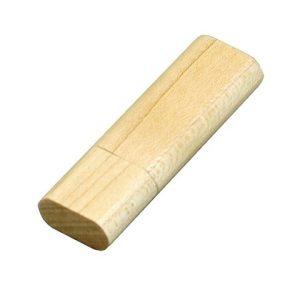 USB 2.0- флешка на 32 Гб эргономичной прямоугольной формы с округленными краями