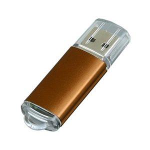 USB 2.0- флешка на 64 Гб с прозрачным колпачком