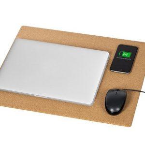 Пробковый коврик для рабочего места с беспроводной зарядкой «Querсus»