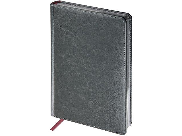 Ежедневник недатированный А5 «Sidney Nebraska» с серебряным срезом Ежедневник недатированный А5 «Sidney Nebraska» с серебряным срезом