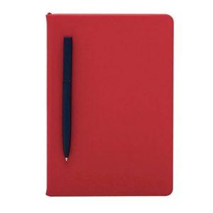 Бизнес-блокнот А5 «С3» soft-touch с магнитным держателем для ручки