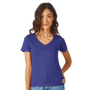 Футболка “Heavy Super Club” женская с V-образным вырезом