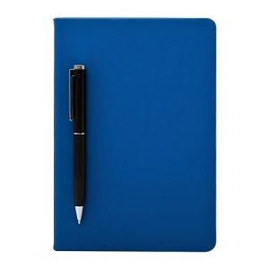 Бизнес-блокнот А5 «С3» soft-touch с магнитным держателем для ручки