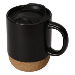 Кружка с пробковым дном и крышкой «Denpasar»