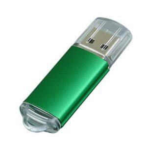 USB 2.0- флешка на 8 Гб с прозрачным колпачком