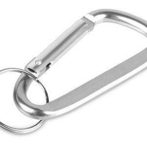 Брелок-карабин из переработанного алюминия «Alumina»