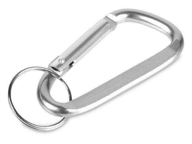 Брелок-карабин из переработанного алюминия «Alumina» Брелок-карабин из переработанного алюминия «Alumina»