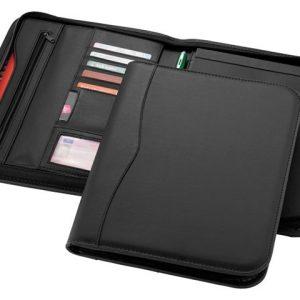 Папка А4 «Ebony» на молнии Папка А4 «Ebony» на молнии