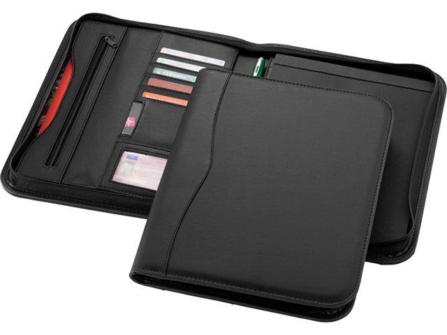 Папка А4 «Ebony» на молнии Папка А4 «Ebony» на молнии