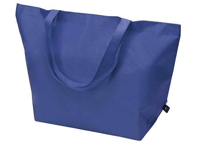 Сумка Reviver с донной складкой из нетканого переработанного материала RPET Сумка Reviver с донной складкой из нетканого переработанного материала RPET