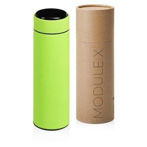 Вакуумный термос «Module X» с индикатором температуры и медной изоляцией, 500 мл, крафтовый тубус