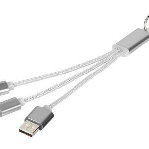 Кабель для зарядки «Metal» 3-в-1