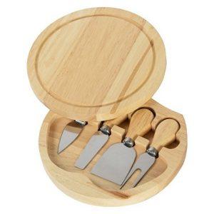 Подарочный набор для сыра в деревянной упаковке «Reggiano»