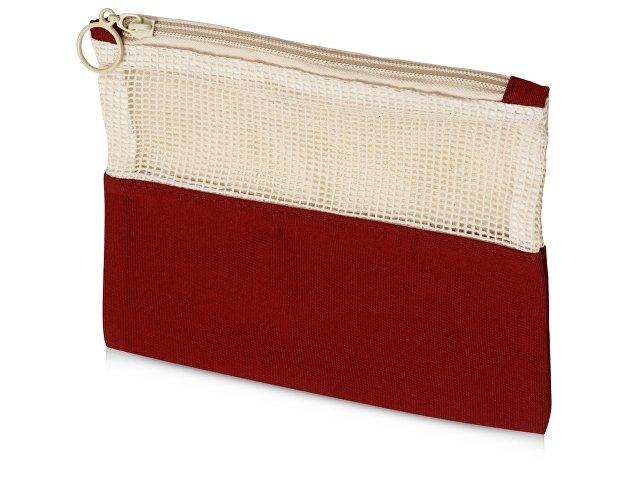 Косметичка «Mesh» хлопковая с сетчатой вставкой Косметичка «Mesh» хлопковая с сетчатой вставкой