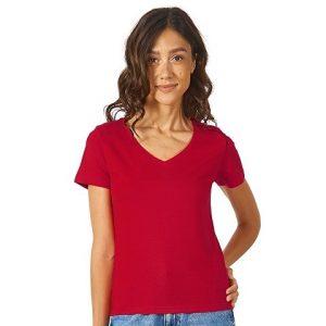 Футболка “Heavy Super Club” женская с V-образным вырезом