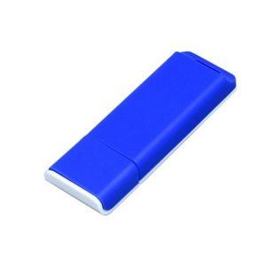 USB 2.0- флешка на 64 Гб с оригинальным двухцветным корпусом