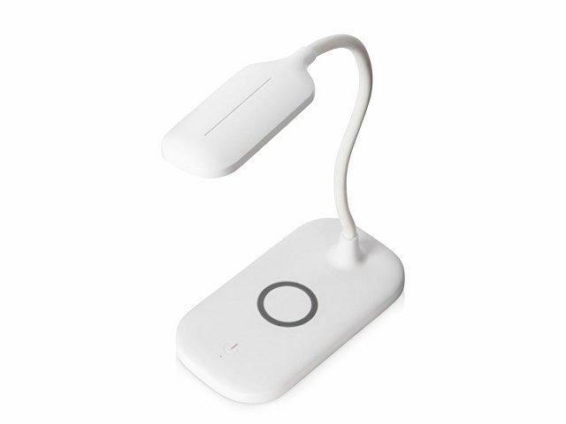 Настольный светильник с беспроводной зарядкой «Nimble», 10 Вт Настольный светильник с беспроводной зарядкой «Nimble», 10 Вт