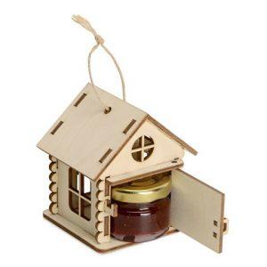 Подарочный набор «Варенье клубничное с мятой в домике»