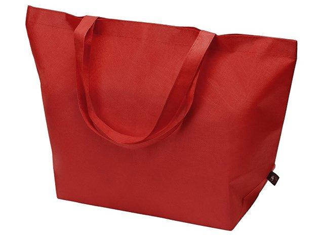 Сумка Reviver с донной складкой из нетканого переработанного материала RPET Сумка Reviver с донной складкой из нетканого переработанного материала RPET