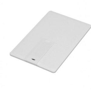 USB 2.0- флешка на 64 Гб в виде пластиковой карты с откидным механизмом