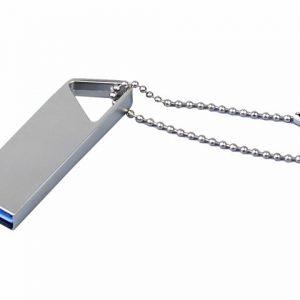 USB 2.0-флешка на 4 Гб с мини чипом и отверстием для цепочки