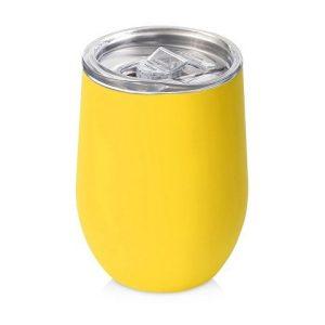 Вакуумная термокружка «Sense Gum», непротекаемая крышка, soft-touch