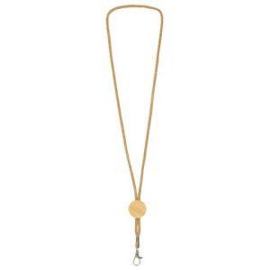 Ланъярд «Franklinia» из переработанной бумаги и бамбука