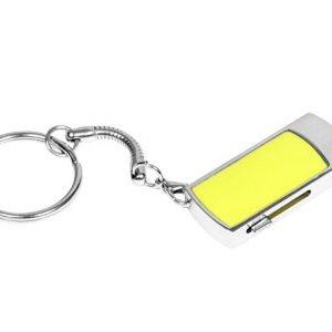 USB 2.0- флешка на 16 Гб с выдвижным механизмом и мини чипом