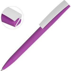 Ручка пластиковая soft-touch шариковая «Zorro»