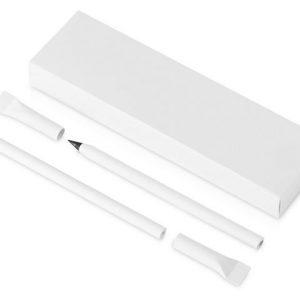 Подарочный набор «Recycled Duo» c шариковой ручкой и вечным карандашом из переработанной бумаги