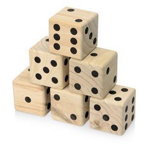 Деревянная игра в кости, XL “Dice”